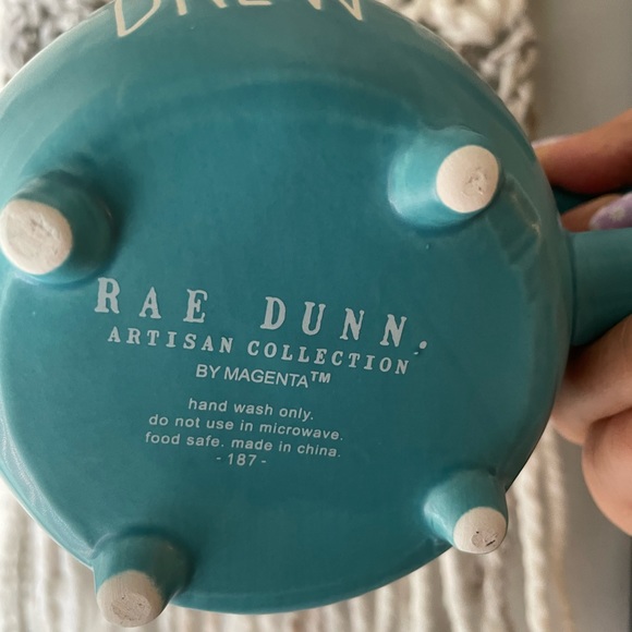 Rae Dunn Witch’s Brew Blue Cauldron Halloween Mug NEW - Picture 3 of 5